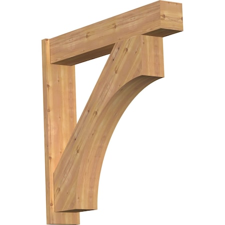 Ekena Millwork Westlake Block Smooth Outlooker, Western Red Cedar, 7 1/2"W x 40"D x 40"H OUT08X40X40WTL05SWR